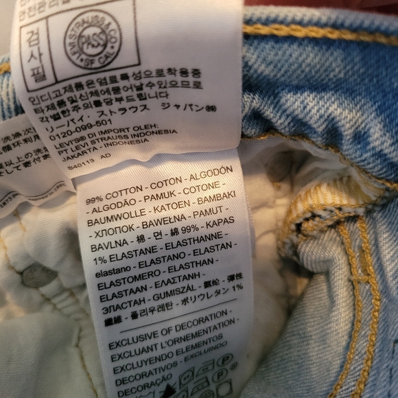 Levi's 501 Skinny Jeans Size 26 - Picture 9 of 11